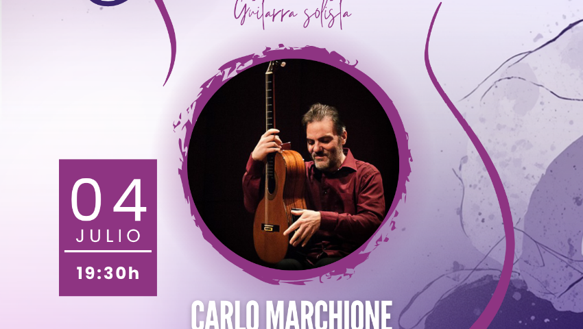 III Festival Internacional de Cuerda Pulsada ciudad de La Laguna – Carlo Marchione