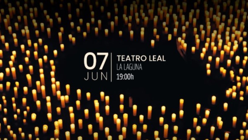 Besay Pérez a la luz de las velas